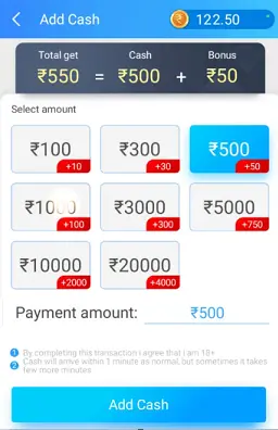 How to Add Cash in Teen Patti Online