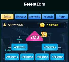 Teen Patti Comm Refer Earn Commission