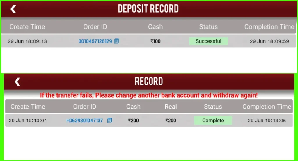 Teen Patti Live New Payment Proof Official