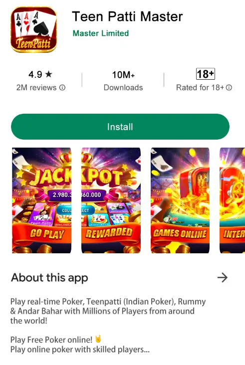 Teen Patti Master APK Download 2022 2023 Official Link