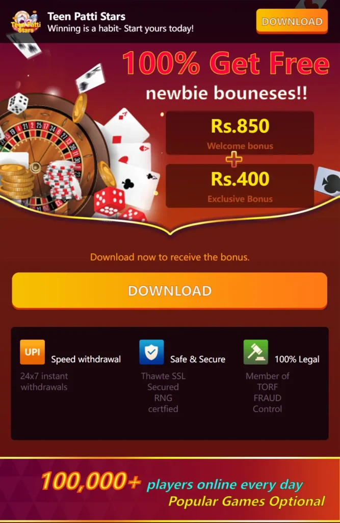 Teen Patti Stars APK Download from Official Link